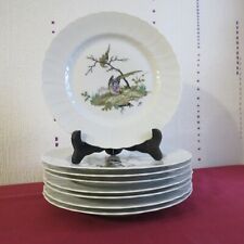 Assiettes plates porcelaine d'occasion  Thiaucourt-Regniéville