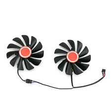 Placa gráfica ventilador de refrigeração ventilador refrigerador para XFX RX580 590 8G Black Wolf Edition comprar usado  Enviando para Brazil