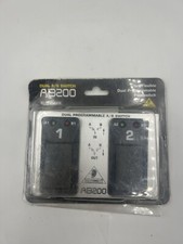 Interruptor Behringer duplo A/B AB200 ultra flexível pedal programável duplo , usado comprar usado  Enviando para Brazil