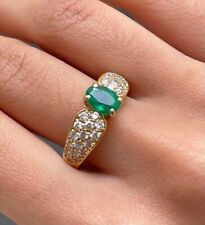 Bague jaune emeraude d'occasion  Paris XII