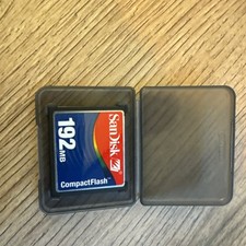 Sandisk 192mb compactflash d'occasion  Juvignac