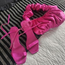 Pink heels sandals for sale  LONDONDERRY