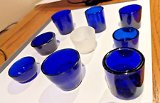 Eight blue glass for sale  ROTHERHAM