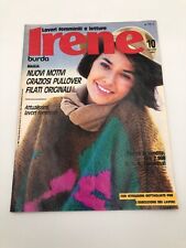 Irene burda 1984 usato  Tivoli