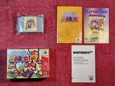 Paper Mario (Nintendo 64, 2001) Novo na caixa 100% completo - Autêntico - Testado comprar usado Paper Mario (Nintendo 64, 2001) Novo na caixa 100% completo - Autêntico - Testado comprar usado  Enviando para Brazil