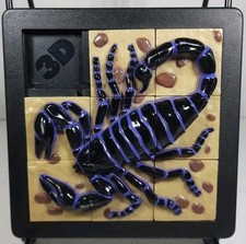 Scorpion - Quebra-cabeça deslizante 3D (DaMert Company, 1993) vintage anos 90 comprar usado  Enviando para Brazil