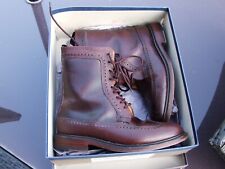 Brown brogue boots for sale  SOLIHULL