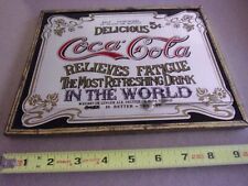 sign wall mirror coca cola for sale  Bradenton