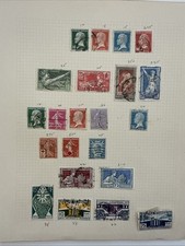 Lot french stamps d'occasion  Expédié en Belgium