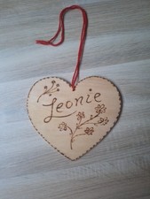Holzschild holzherz leonie gebraucht kaufen  Bochum