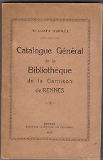 Catalogue général bibliothè d'occasion  Sainte-Suzanne