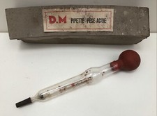 Ancienne pipette pèse d'occasion  Loches