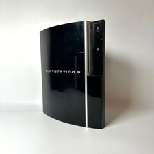 Sony PS3 PlayStation 3 FAT 80gb CONSOLE con  CAVI, używany na sprzedaż  Wysyłka do Poland