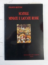 Scatole miniate laccate usato  Carpi