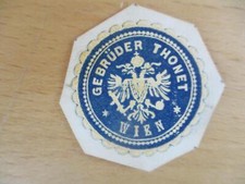 Siegelmarke gebrüder thonet gebraucht kaufen  Deutschland