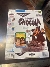 Máscara de cereais vintage General Mills Monster contagem de caixa Chocula comprar usado  Enviando para Brazil