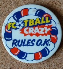 Football crazy 1970s for sale  CARDIFF