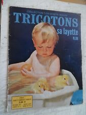 Tricotons layette 1971 d'occasion  La Machine