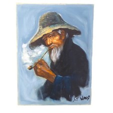 Vintage oil painting for sale  Palm City