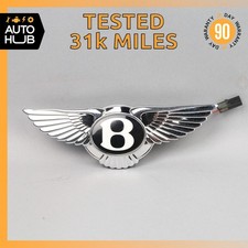 Emblema de alça de liberação de desbloqueio tampa do porta-malas Bentley Continental GT GTC fabricante de equipamento original 31k comprar usado  Enviando para Brazil