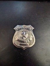 Silver metal police for sale  GREENHITHE