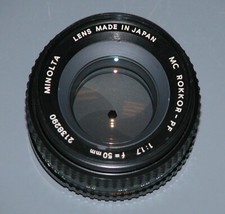 Minolta 50mm rokkor d'occasion  Expédié en Belgium