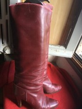 Bottes vintage cuir d'occasion  Saint-Malo