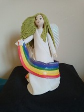 Angel statue rainbow for sale  BURTON-ON-TRENT