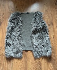 Primark grey faux for sale  MANCHESTER