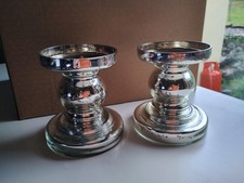 Pair mercury glass for sale  ISLE OF MULL