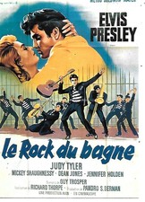 CP CINEMA "LE ROCK DU BAGNE" AVEC ELVIS PRESLEY comprar usado  Enviando para Brazil