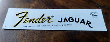Fender jaguar headstock d'occasion  Céret