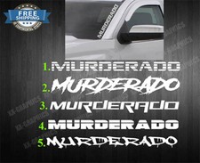 Murderado vinyl decal for sale  Long Beach