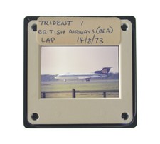 AERONAVE DESLIZANTE 35MM 1973 HAWKER SIDDELEY TRIDENT 1 BRITÂNICA A/W (BEA) H/ROW A53, usado comprar usado  Enviando para Brazil