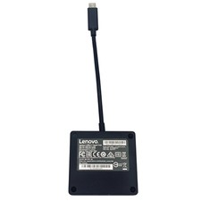 Hub de viagem USB-C genuíno Lenovo L01UD014-CS-R VGA HDMI dock SC10M67341 03X7417 comprar usado  Enviando para Brazil