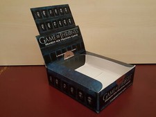 Game of Thrones temporada 6, cartas colecionáveis vazias balcão de loja caixa de exibição comprar usado  Enviando para Brazil