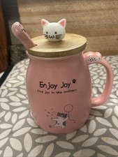 Ceramic cat mug for sale  High Ridge