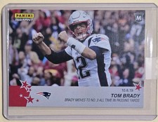 Tom brady panini for sale  Ashburnham
