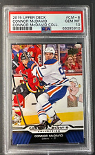2015 UPPER DECK CONNOR McDAVID COLLECTION #CM-8 RC PSA 10 H3867186-239 comprar usado  Enviando para Brazil