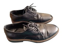 Black faux leather for sale  RUGELEY