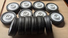 Plastic wheels diameter for sale  ASHFORD