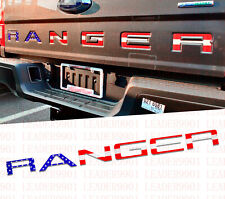 Bandeira Americana Tailgate Letras inserções de plástico ABS para Ford Ranger 2019-2022 0.1IN comprar usado  Enviando para Brazil