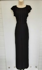 Jumpsuit black wide for sale  STOKE-ON-TRENT