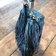 Black tassel fringed for sale  HARROGATE