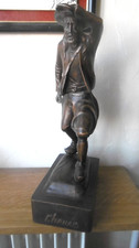 Serrec.chouan statue bois d'occasion  Évry