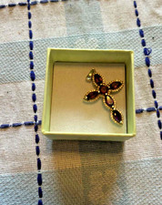 Garnet diamond cross for sale  Thornton