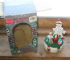 Wooden chrismas musical for sale  Bethel