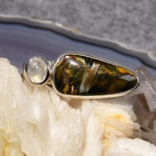 Pietersit ring 925er gebraucht kaufen  Berlin