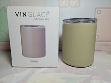 Usado, Vinglace 12 oz vidro de uísque forrado de uísque bola baixa aço inoxidável isolado comprar usado  Enviando para Brazil