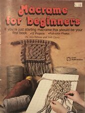 Macrame beginners 1977 for sale  Oakland